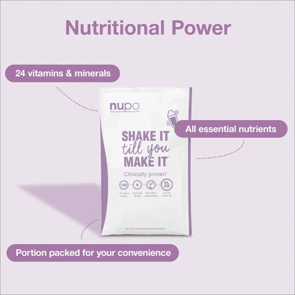 Nupo Diet Shake - Blueberry Raspberry