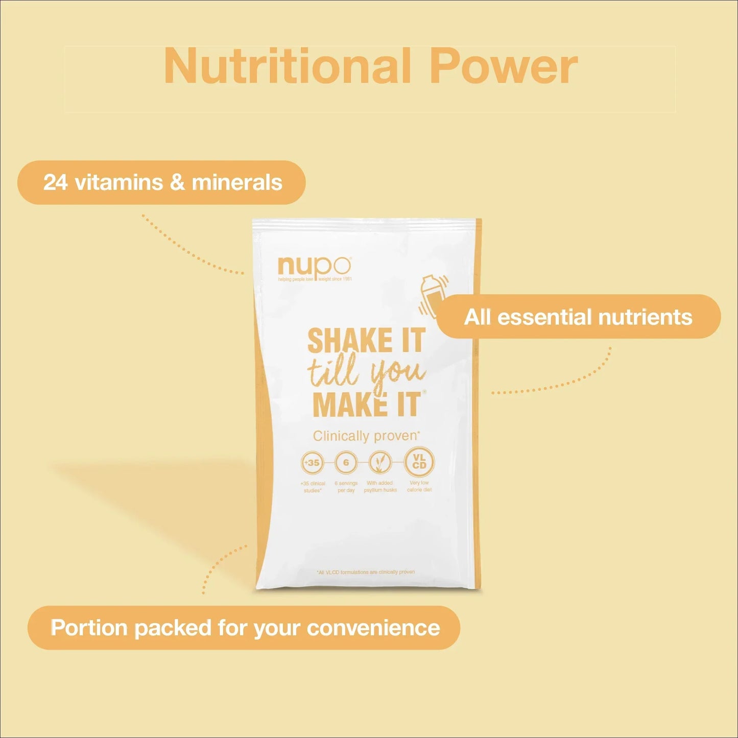 Nupo Diet Shake Mango Vanilla
